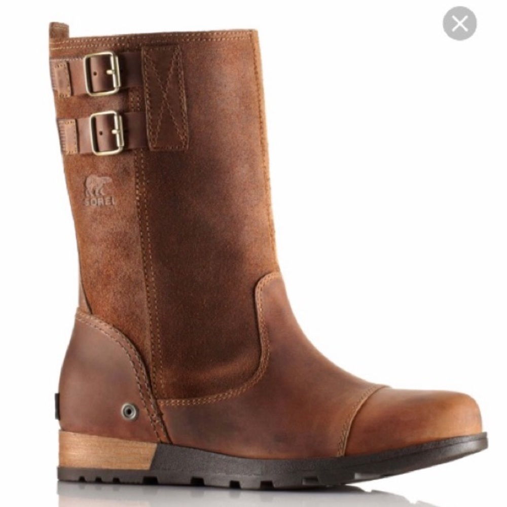Like New - Cognac Sorel Major Pull-On Boots